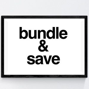 Feel Free to make offers or bundle & save!